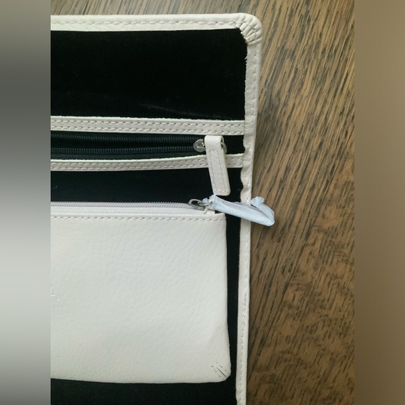 PANDORA Unforgettable Moments Pink Travel Jewelry Case Organizer Clutch Leather - Picture 9 of 16